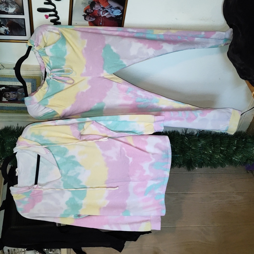 Sherbert colored lounge set